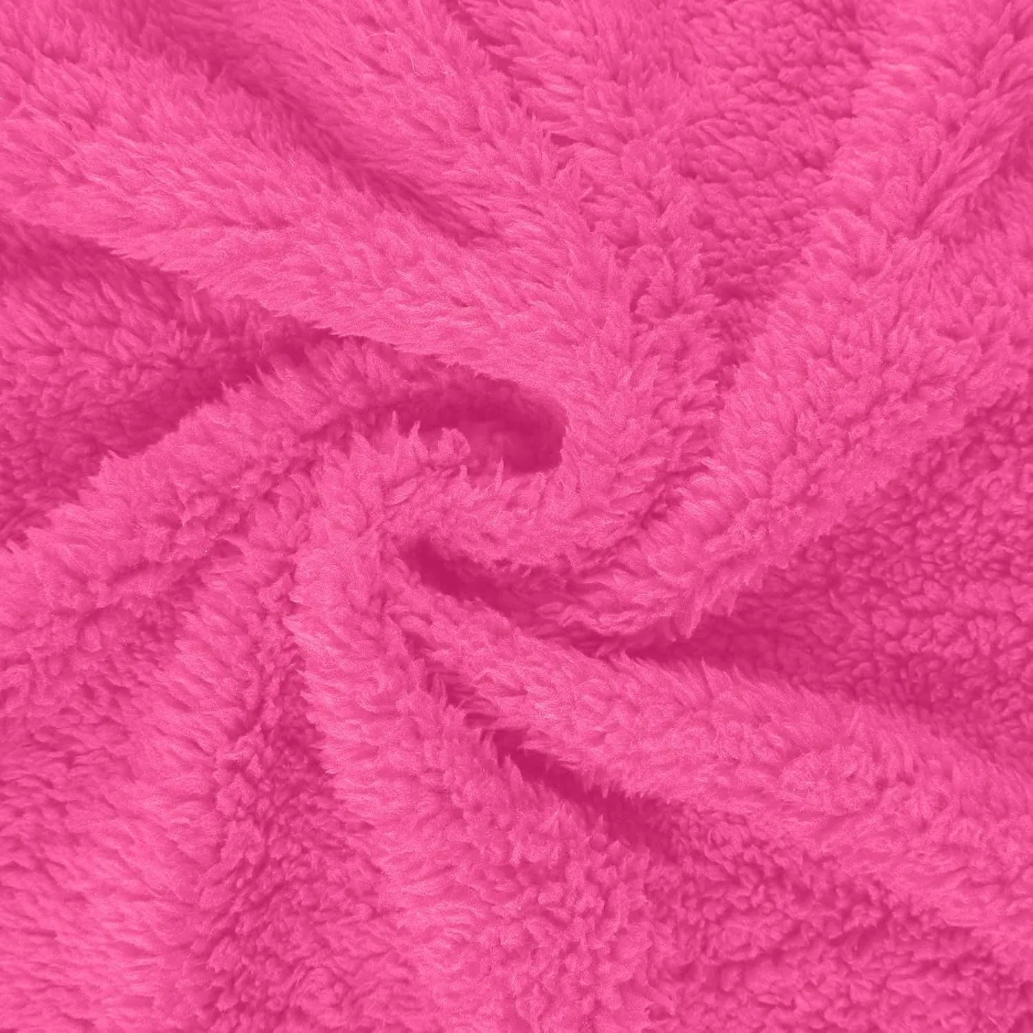 Womens Short Hooded Plush Robe, Soft Cozy Warm Fleece Bathrobe Midi Length House Coat Nightgown Winter Sleepwear
