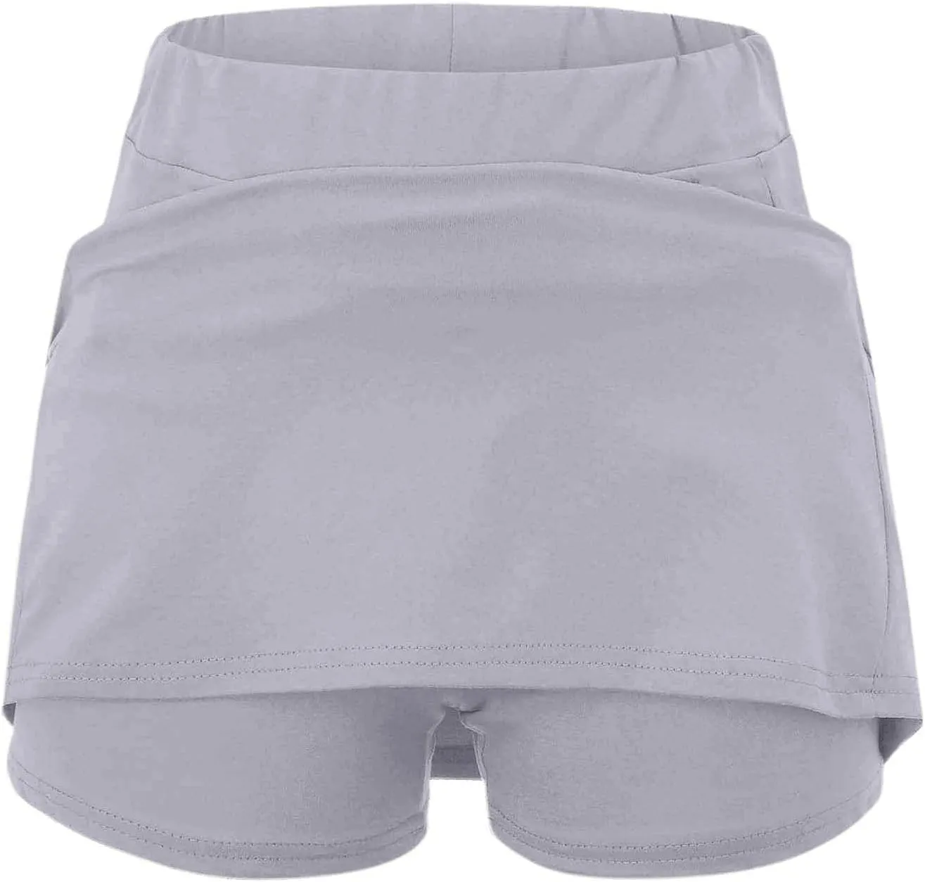 Womens Summer Skorts with Pockets Tummy Control Plus Size Skorts for Women High Waist Athletic Skirt Casual Shorts