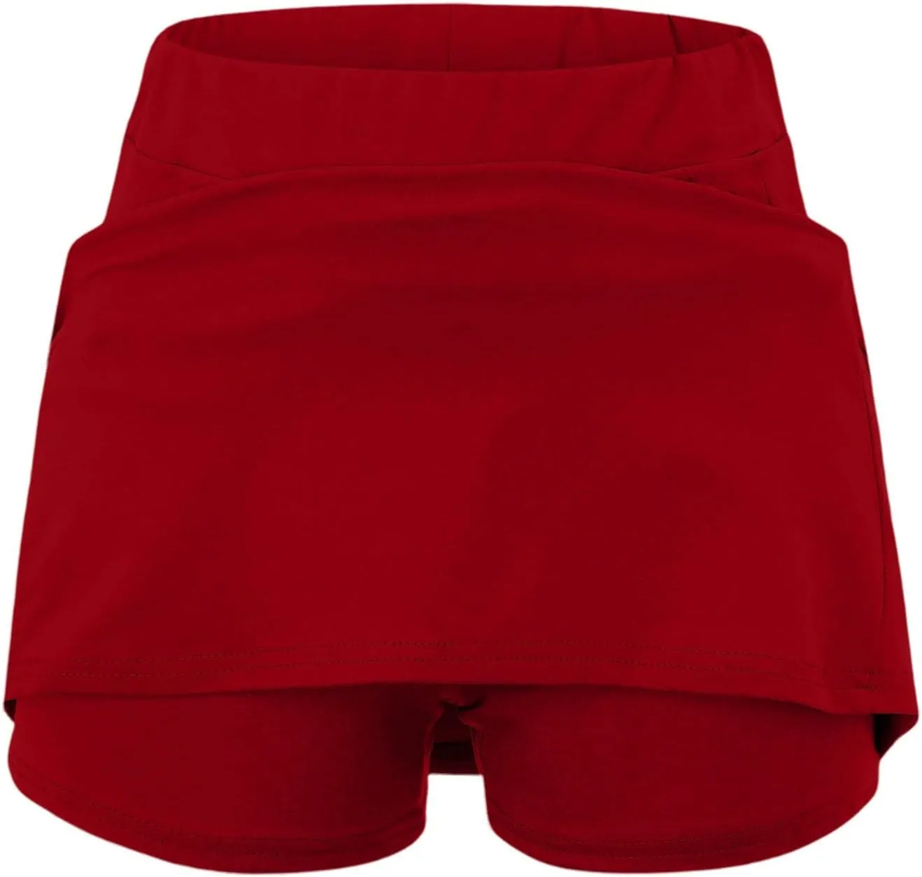 Womens Summer Skorts with Pockets Tummy Control Plus Size Skorts for Women High Waist Athletic Skirt Casual Shorts