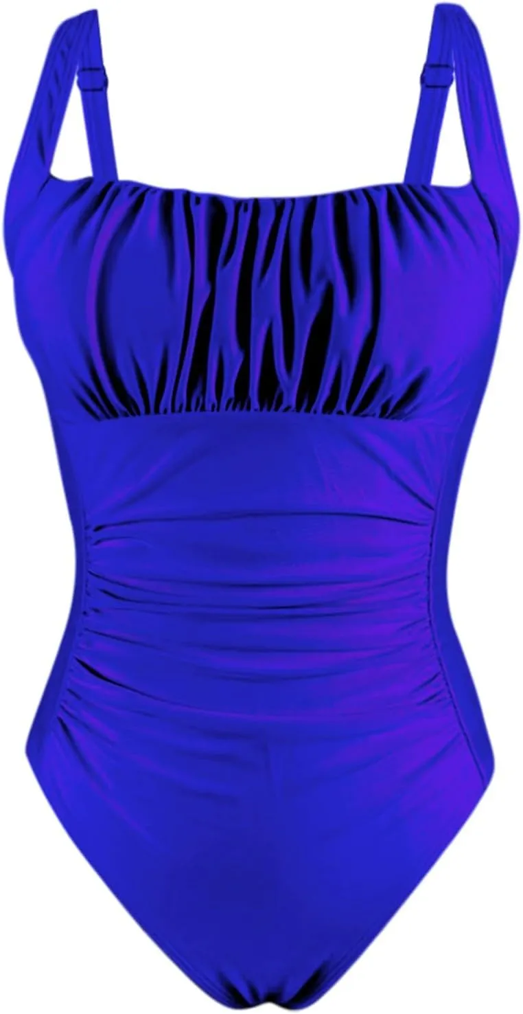 Women's Tankini Swimsuit Bikini Women's Conservative Large Stripe Fashion Beachwear Gradient Sexy Halter Bathing