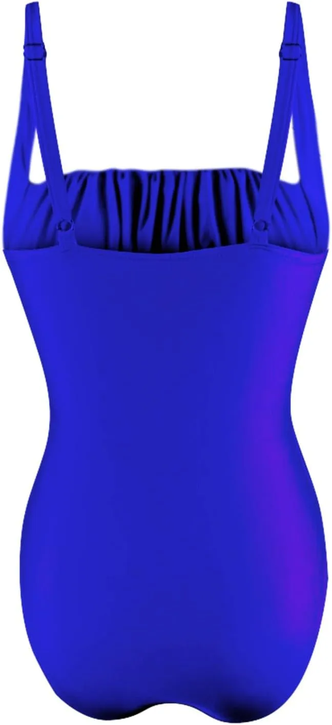 Women's Tankini Swimsuit Bikini Women's Conservative Large Stripe Fashion Beachwear Gradient Sexy Halter Bathing