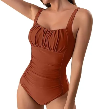 Women's Tankini Swimsuit Bikini Women's Conservative Large Stripe Fashion Beachwear Gradient Sexy Halter Bathing
