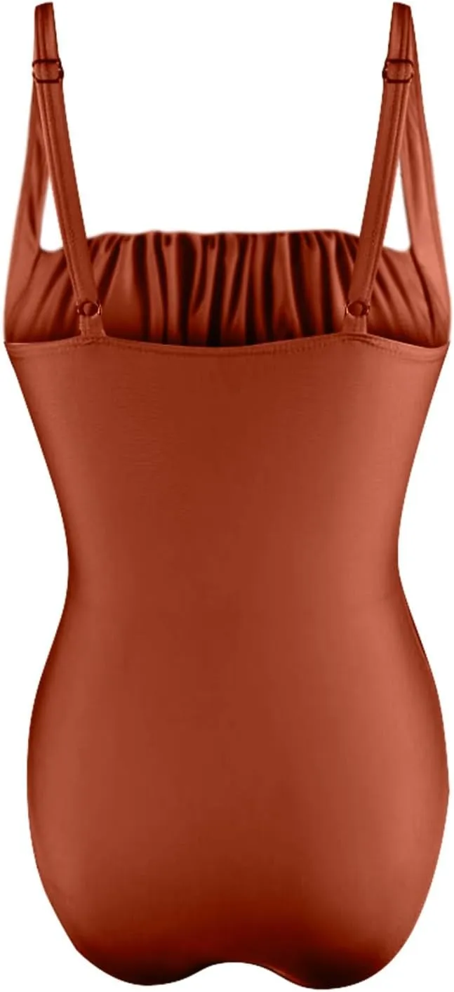 Women's Tankini Swimsuit Bikini Women's Conservative Large Stripe Fashion Beachwear Gradient Sexy Halter Bathing
