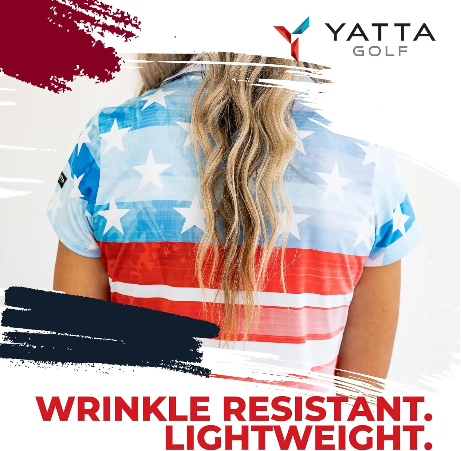 YATTA GOLF Premium Golf Polo Shirts for Women - Lightweight, Quick Dry, Wrinkle Resistant & Moisture Wicking Polo