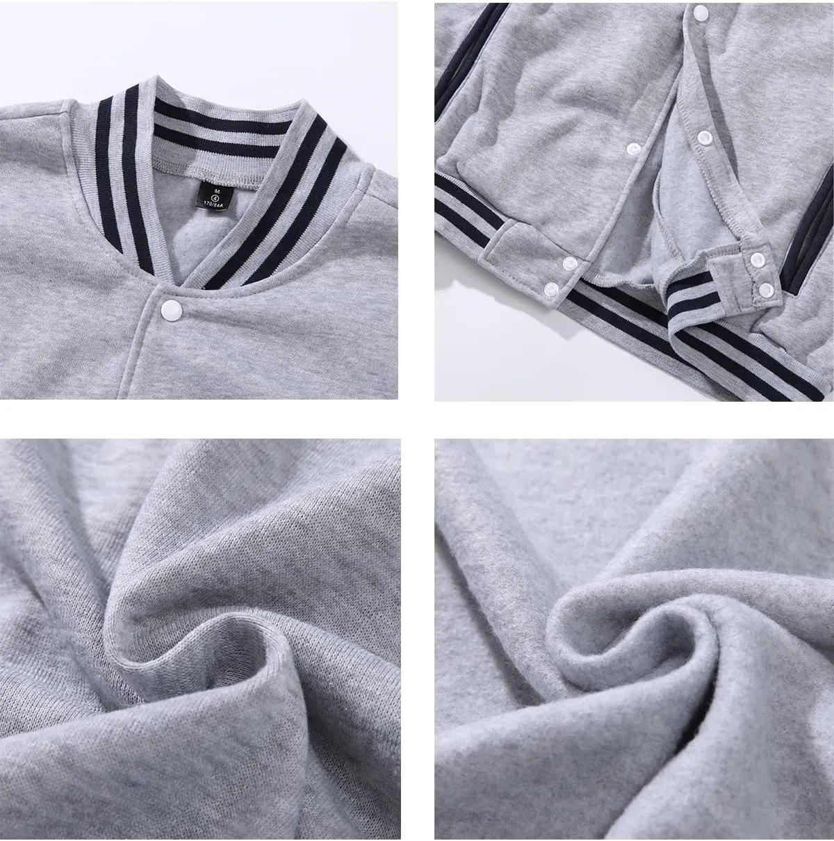 Yuji Itadori Women Varsity Jacket Baseball Lightweight Outwear Fleece Coat Button Down Clothes