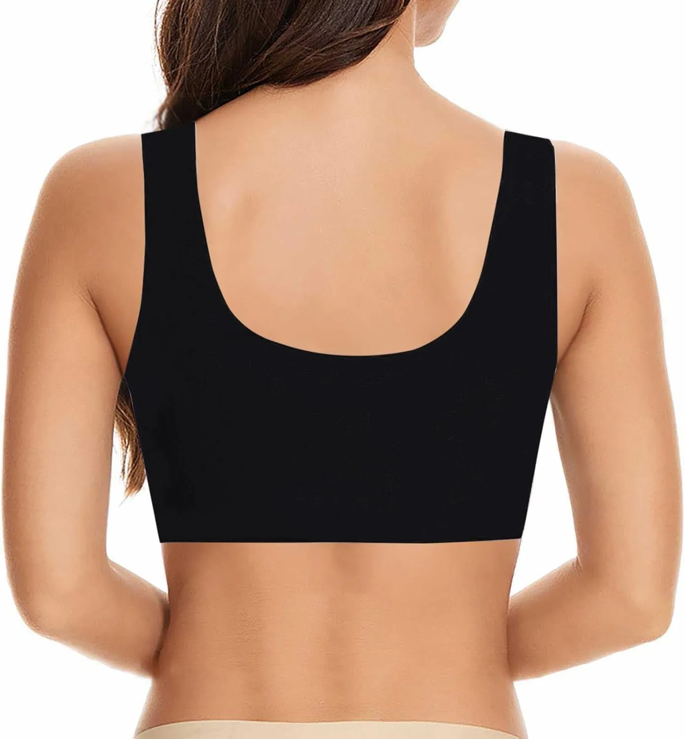 Zen Chic Bras for Women Seamless Wireless Lysine Charm Anti Sagging Bras Push Up Thin Posture Correcting Gathering Bralettes
