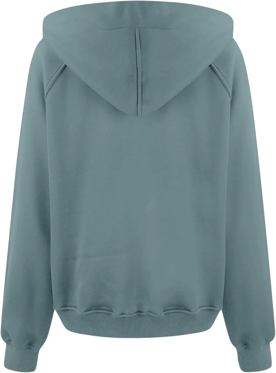 Zip Up Hoodie Women Fall Winter Sweatshirt Drop Shoulder Half Zip Pullover Sweaters Long Sleeve Tops With Pocket