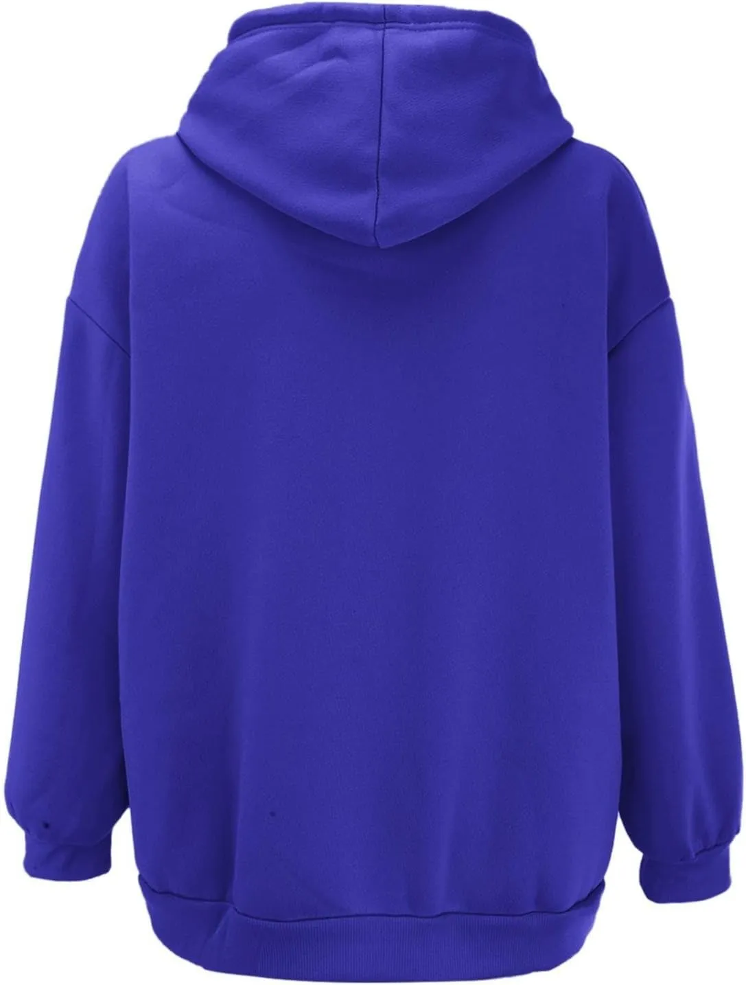 Zip Up Hoodie Women Y2K Long Sleeve Oversized Sweatshirts Lightweight Fleece Jacket Cute 2024 Fall Fashion Clothes