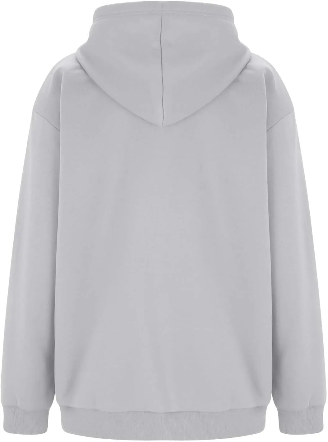 Zip Up Hoodies for Women Oversized Sweatshirt with Hooded Long Sleeve Jackets Coat Workout Y2K Outfits 2024 Fall